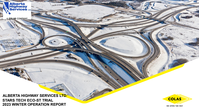 Cover of Stars Tech ECO-ST Trial — 2023 Winter Operation Report